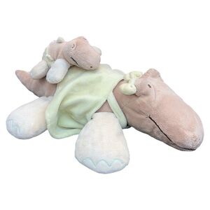 Noukies Alligator Crocodile Baby Musical Plush 15” Stuffed Animal Plays Toyland